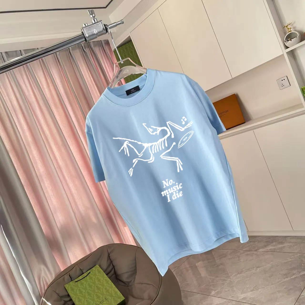 ARC'TERYX* 2025 New Arrival logo t g Same Style Size：S M L XL XXL ：Black White Blue Gray